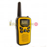 Комплект раций 2 шт TurboSky T25 YELLOW. Рация TurboSky T25 желтого цвета.
